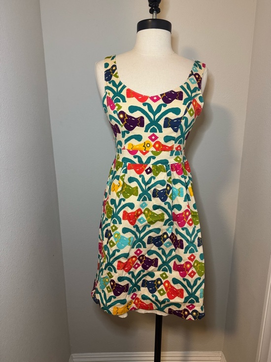 Judith March Dresses & Skirts - Judith March Aztec Bird Print Dress